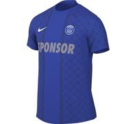 Paris Saint-Germain Academy Pro Domicile Haut De Foot À Manches Courtes D'Avant-Match Nike Dri-Fit pour Homme, Hyper Royal/Midnight Navy/White, HJ7150-406, L