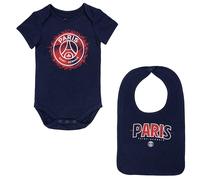 Paris Saint-Germain Body Bavoir bébé PSG - Collection Officielle 12 Mois