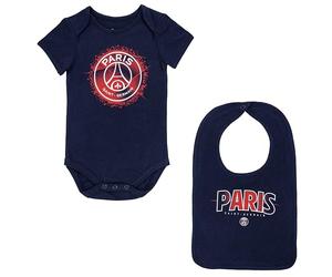 Paris Saint-Germain Body Bavoir bébé PSG - Collection Officielle 12 Mois