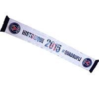 Paris Saint-Germain Echarpe PSG - Quadruple 2015 - Collection Officielle