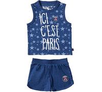 Paris Saint-Germain Ensemble Débardeur + Short bébé PSG - Collection Officielle Taille bébé garçon 12 Mois