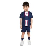 Paris Saint-Germain FC Homme Season 2022/23 Official Baby set, Midnight Navy/White/Midnight Navy, 6-9 mois EU