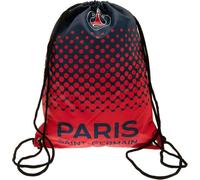 Paris Saint Germain FC - Sac de gym, avec dégradé de couleurs TA9178 (taille unique) (Rouge/bleu marine)