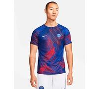 PARIS SAINT-GERMAIN Homme Psg Nk Df Top Pm Cl T shirt Paris Saint Germain, Old Royal/Old Royal/Global Red/White, S EU