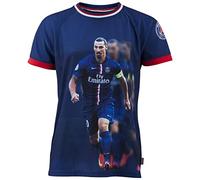Paris Saint-Germain Maillot PSG - Zlatan Ibrahimovic - N°10 - Collection Officielle Taille Enfant garçon 10 Ans