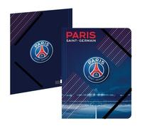 Paris Sg Chemise A4 193psg108che - Carton - 3 Rabats - Fermeture Elastique - 24 X 32 Cm - Aucune