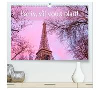 Paris, s'il vous plaît! (hochwertiger Premium Wandkalender 2026 DIN A2 quer), Kunstdruck in Hochglanz: Zeitlosen Bilder einer zauberhaften Stadt.