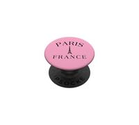 Paris Simple Elégant Chic avec Tour Eiffel PopSockets PopGrip Adhésif