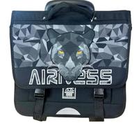 PARIS STOCK Cartable Airness Ace Noir 41 cm 3 compartiments