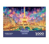 Paris Street_2 Puzzle 1000 Pièces Educa Jouet en Bois Cadeau Unique De l'art De La Décoration Jeu Éducatif Challenge Toy pour Adultes Et Enfants À Partir De 12 Ans 70x50cm/1000pcs