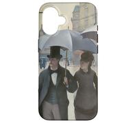 Paris Street Rainy Day par Gustave Caillebotte Art Coque pour iPhone 16