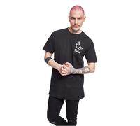 Mister Tee Herren Paris Tee, Black, S