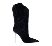 Paris Texas, Femme, Chaussures, Noir, Taille: 39 1/2 EU Lidia Bottines à Talons