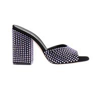 Paris Texas - Sandales en Daim avec Strass - Femme - Chaussures - Violet - Taille: 37 1/2 EU