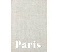 Paris: The Linen Guest Book | Cream Linen Hardcover | Perfect for Vacation Rentals Airbnbs & Short-Term Rentals