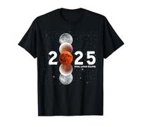 Paris Total Lunar Eclipse Blood Moon 7 Sep 2025 Astronomy T-Shirt