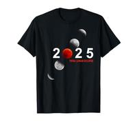Paris Total Lunar Eclipse Blood Moon 7 Sep 2025 Astronomy T-Shirt