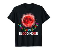 Paris Total Lunar Eclipse Blood Moon 7 Sep 2025 Astronomy T-Shirt