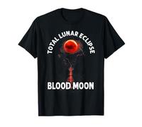 Paris Total Lunar Eclipse Blood Moon 7 Sep 2025 astronomy T-Shirt