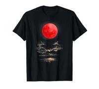 Paris Total Lunar Eclipse Blood Moon 7 Sep 2025 fun style-1 T-Shirt