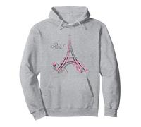 Paris Tour Eiffel Avec Vélo Filles Garçons Voyage Vacances Sweat à Capuche