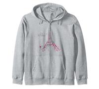 Paris Tour Eiffel Avec Vélo Filles Garçons Voyage Vacances Sweat à Capuche
