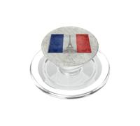Paris Tour Eiffel et Drapeau français PopSockets PopGrip pour MagSafe