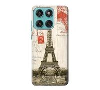 Paris Tower Etui Coque Housse pour Motorola Edge 60 Fusion