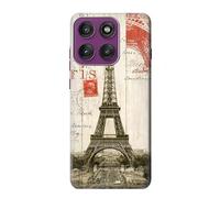 Paris Tower Etui Coque Housse pour Motorola Edge 60 Pro