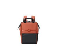 Delsey Sac à dos Turenne Soft – Protection RFID, compartiment ordinateur portable 39 cm – Orange