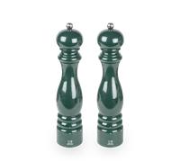 Peugeot Set de 2 moulins à sel et à poivre Paris u'Select 30 cm bois laqué vert Big Green Egg