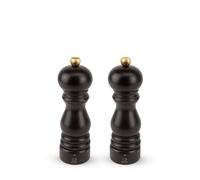 Paris u'Select Duo de moulins à poivre et à sel manuels en bois, u'Select, chocolat, 18cm - 7in Peugeot