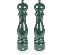 Paris u'Select Duo de moulins à poivre et à sel manuels en bois, u'Select,laqué vert Big Green Egg, 30 cm - 12in G