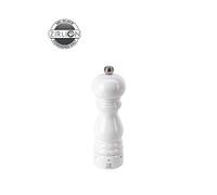 Paris u'Select Moulin à sel manuel en bois, u'Select, laqué blanc, 18 cm - 7in Blanc G