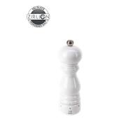 Paris u'Select Moulin à sel manuel en bois, u'Select, laqué blanc, 18 cm - 7in Peugeot