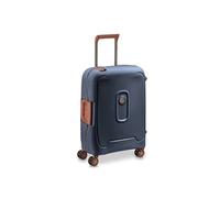 DELSEY PARIS - MONCEY - Valise cabine rigide 55 cm x 40 cm x 20 cm cm - 35 L - S - Bleu encre Bleu