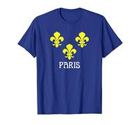 Paris ville de France drapeau - Français Fleur de lys T-Shirt