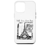 Paris with Love from Paris France French Postcard Coque pour iPhone 12 Pro Max