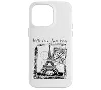 Paris with Love from Paris France French Postcard Coque pour iPhone 14 Pro Max