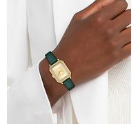 Lacoste Montre À Mouvement Quartz Deux Aiguilles pour Femme Collection Parisienne avec Bracelet en Cuir Vert - 2001442
