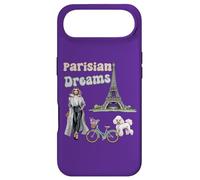 Parisian Dreams, Tour Eiffel, Chien et vélo, Love Paris Coque pour iPhone Air