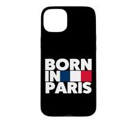 Parisian, J'aime Paris, Born in Paris Illustration Graphic Coque pour iPhone 15 Plus