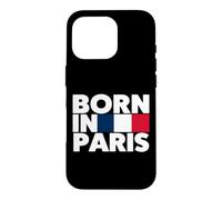 Parisian, J'aime Paris, Born in Paris Illustration Graphic Coque pour iPhone 16 Pro