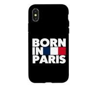 Parisian, J'aime Paris, Born in Paris Illustration Graphic Coque pour iPhone X/XS