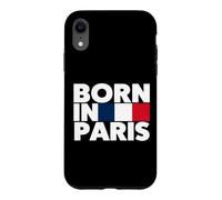 Parisian, J'aime Paris, Born in Paris Illustration Graphic Coque pour iPhone XR