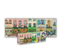 Parisian Life 1000 Piece Panoramic Puzzle, Plusieurs Couleurs