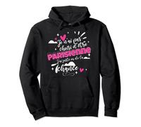 Parisienne - Cadeau paris femme fille Sweat à Capuche