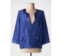 parisiennes vestes femme de couleur bleu