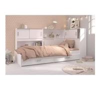Lit enfant Parisot Lit SCOOP Enfant l90 L200 cm avec 3 meubles de rangement Contemporain Décor