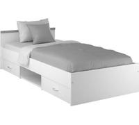 PARISOT ZODIAC Lit enfant contemporain blanc mat - L 90 x P 200 cm